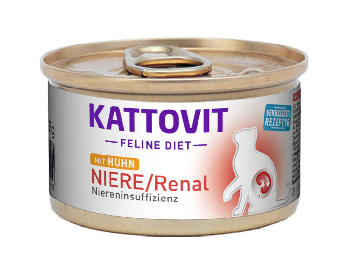 KATTOVIT Katzen-Nassfutter Niere/Renal Huhn